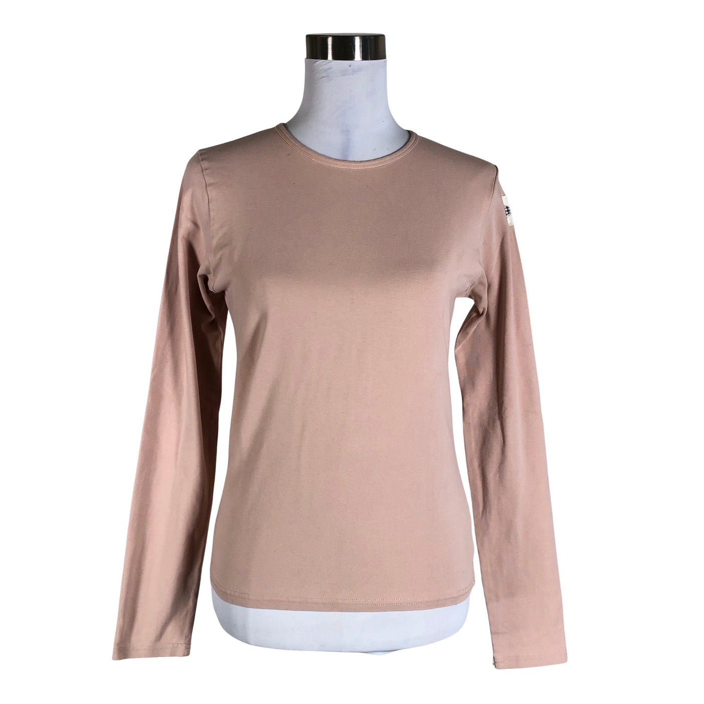Unisex Burberry - Trikotaažist pluus, suurus 38 - Heleroosa (1)