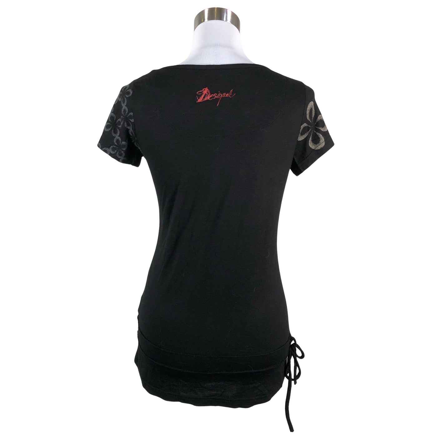Unisex Desigual - T-särk, suurus 38 - Must (2)