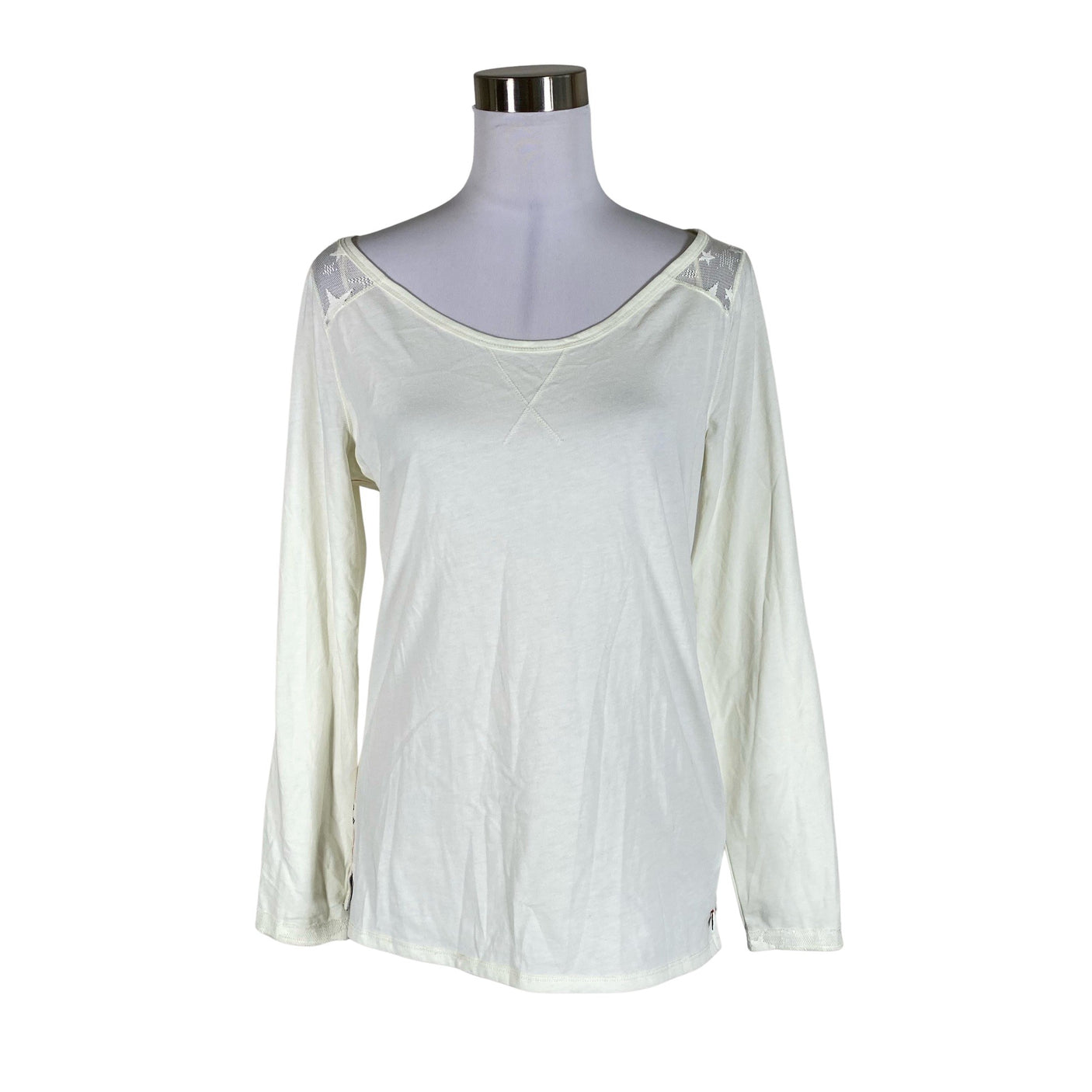 Unisex Tommy Hilfiger - Trikotaažist pluus, suurus 40 - Looduslik valge (1)