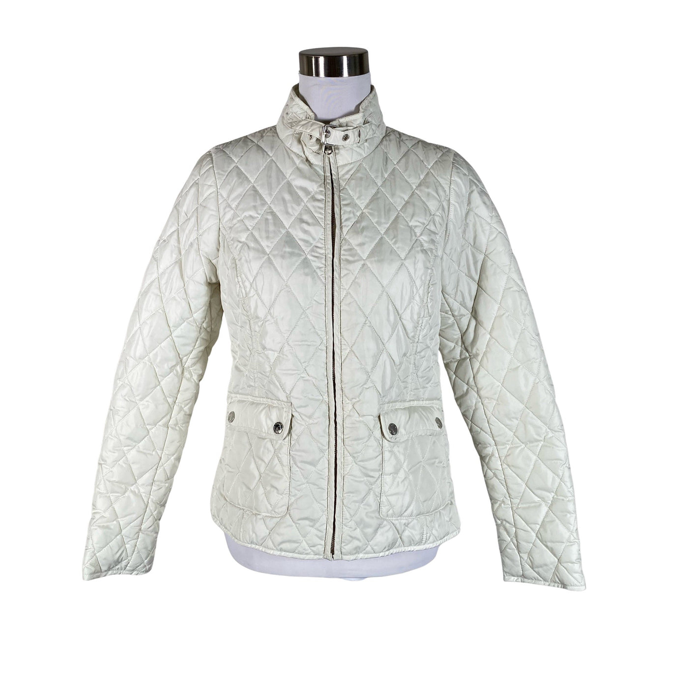 Unisex Noom - Tepitud jope, suurus 38 - Valge (1)