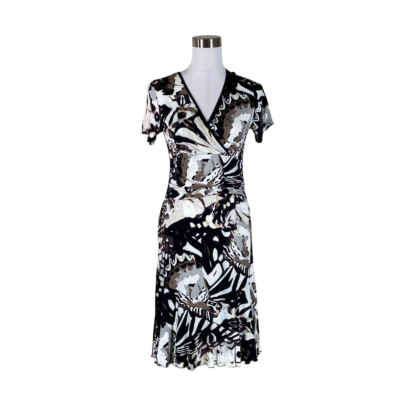 Unisex Voglia - Trikotaažist kleit, suurus 36 - Valge (1)
