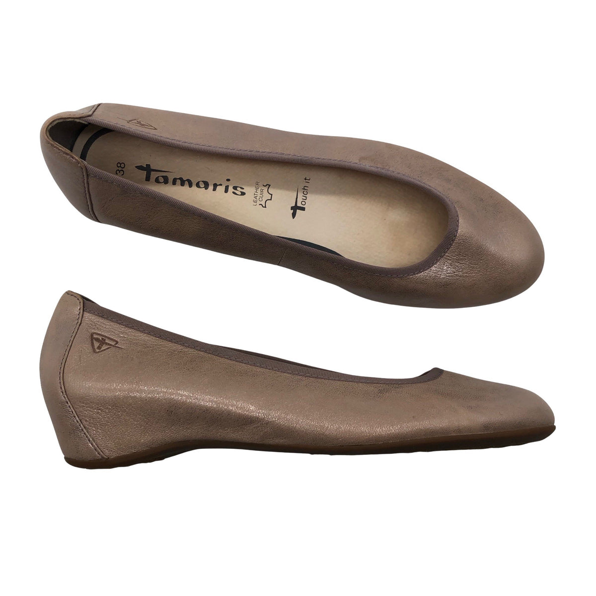 Unisex Tamaris - Baleriinad, suurus 38 - Heleroosa (1)