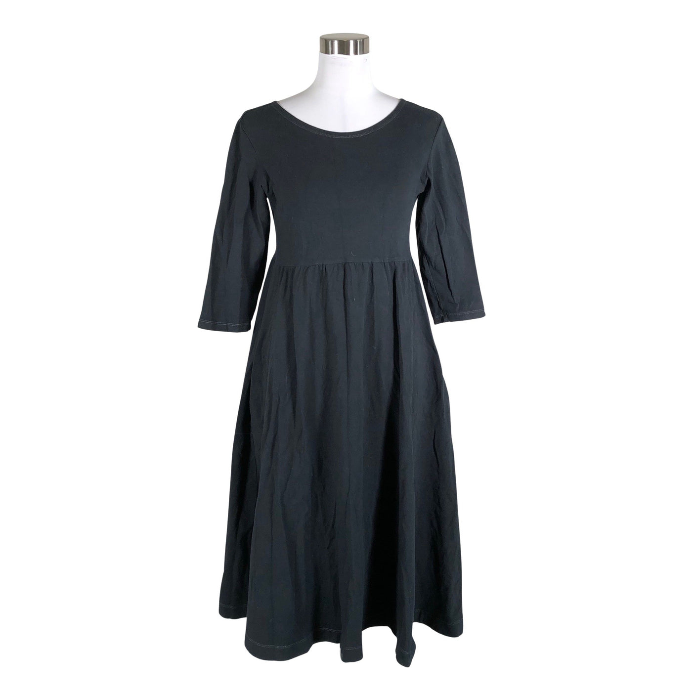 Unisex MariMari - Trikotaažist kleit, suurus 40 - Must (1)