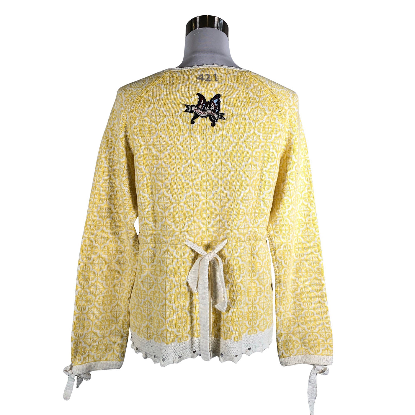 Unisex Odd Molly - Kampsun, suurus 40 - Kollane (2)