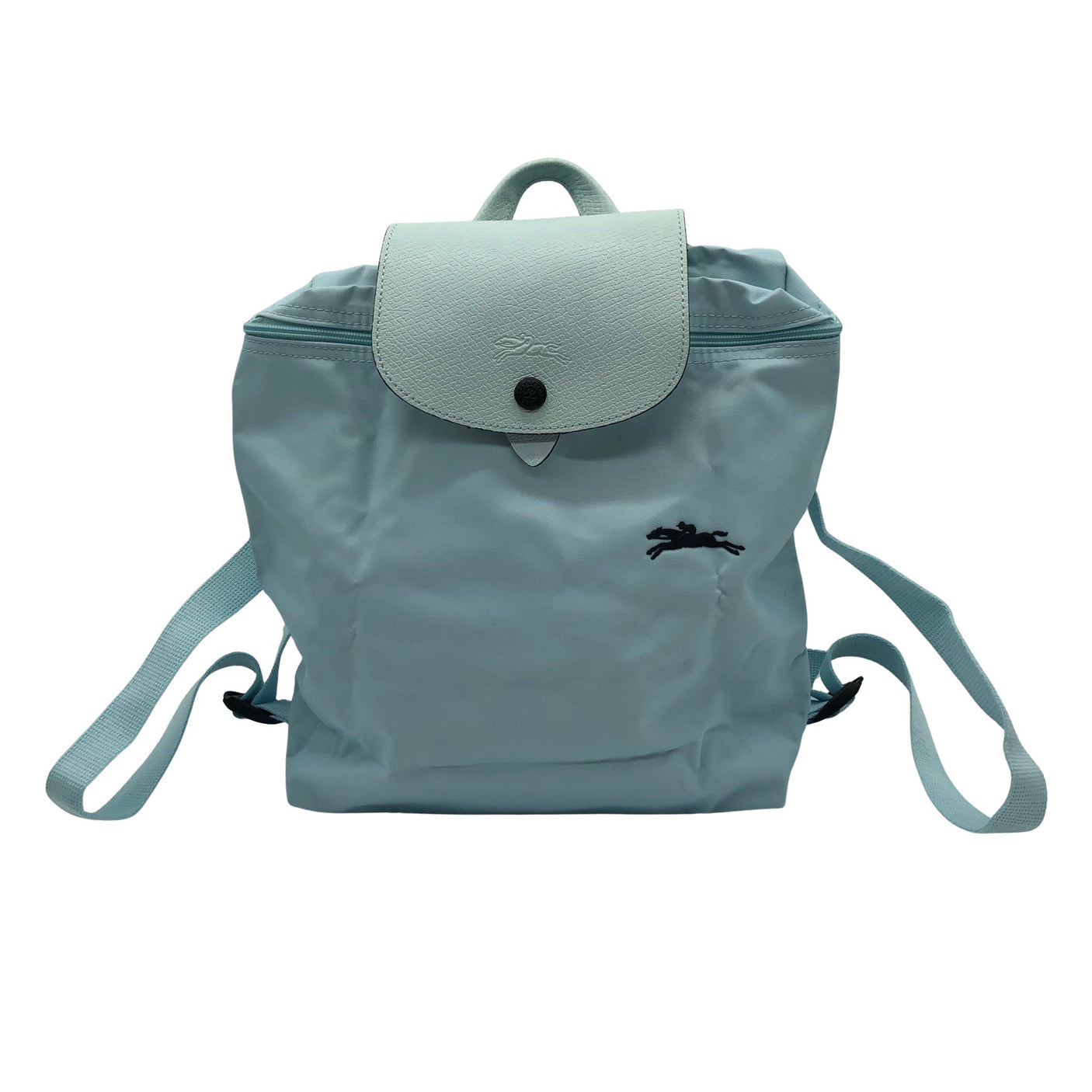 Unisex Longchamp - Seljakott, suurus Midi - Helesinine (1)