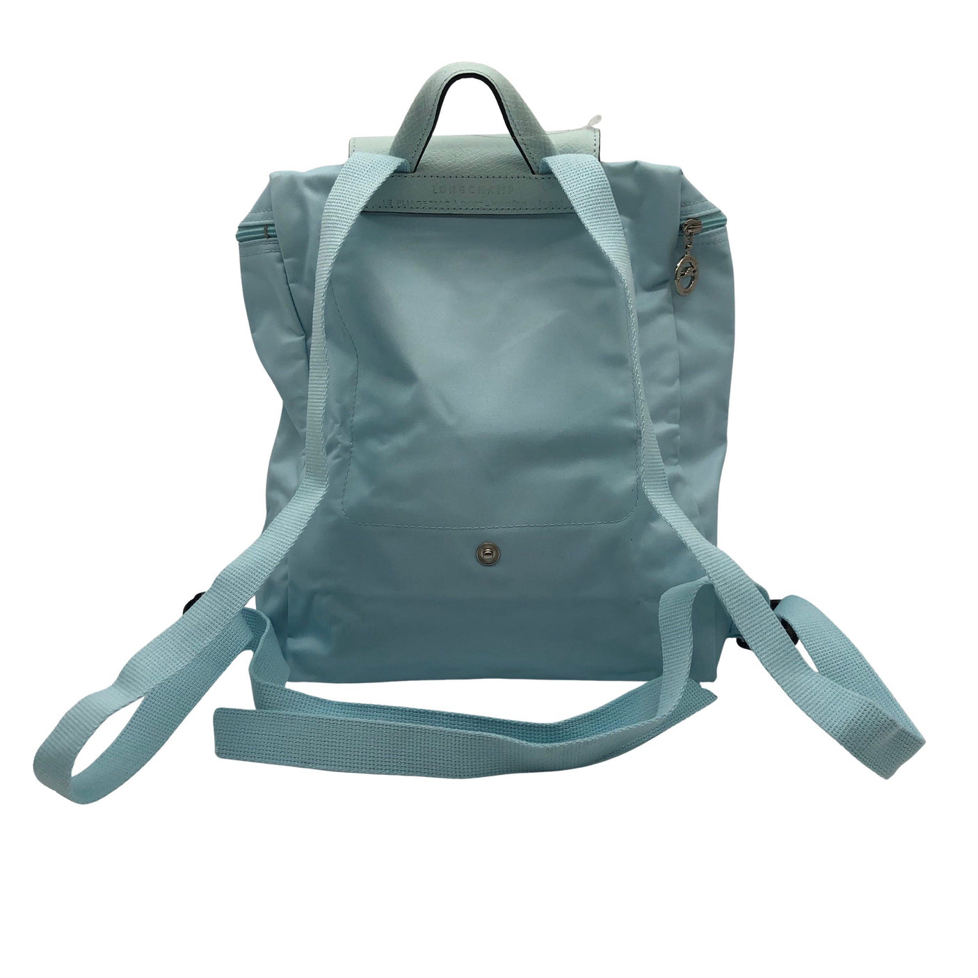 Unisex Longchamp - Seljakott, suurus Midi - Helesinine (2)