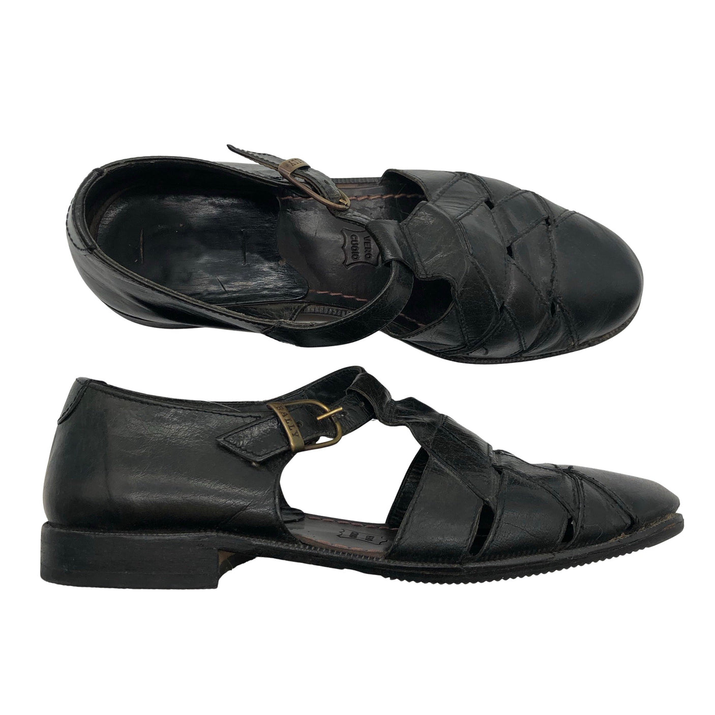Unisex Bally - Rihmikud, suurus 40 - Must (1)
