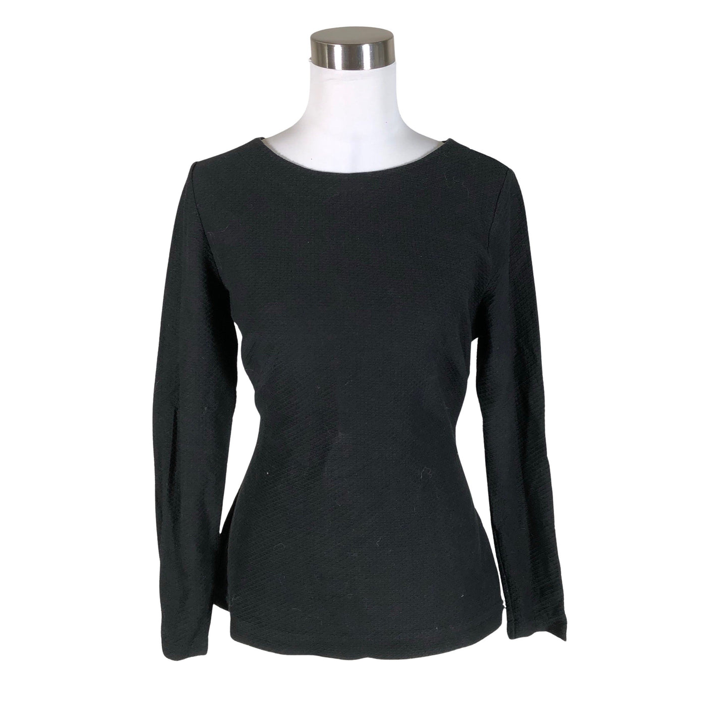 Unisex NOSH - Trikotaažist pluus, suurus 36 - Must (1)
