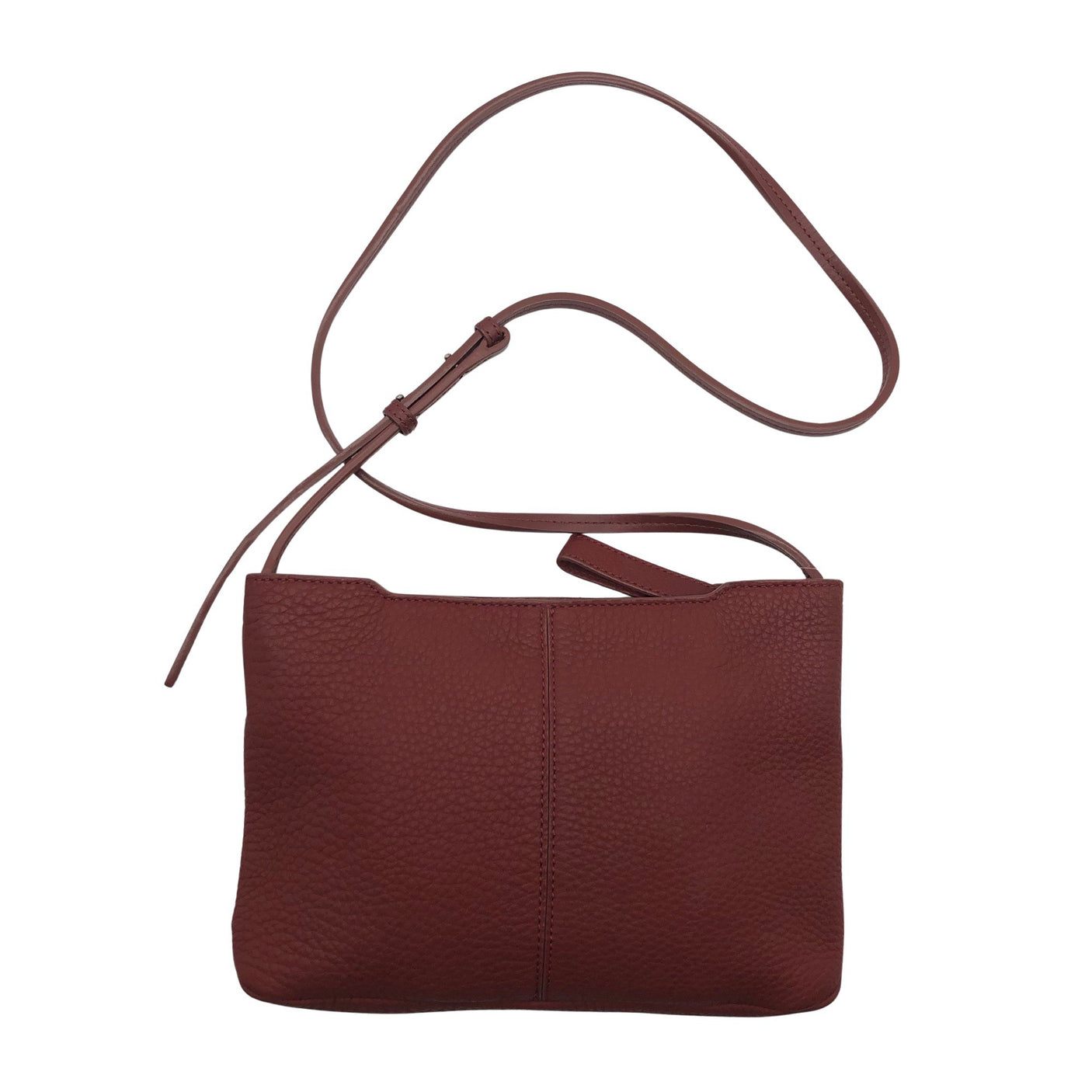 Unisex Ecco - Õlakott, suurus Mini - Veinipunane (1)