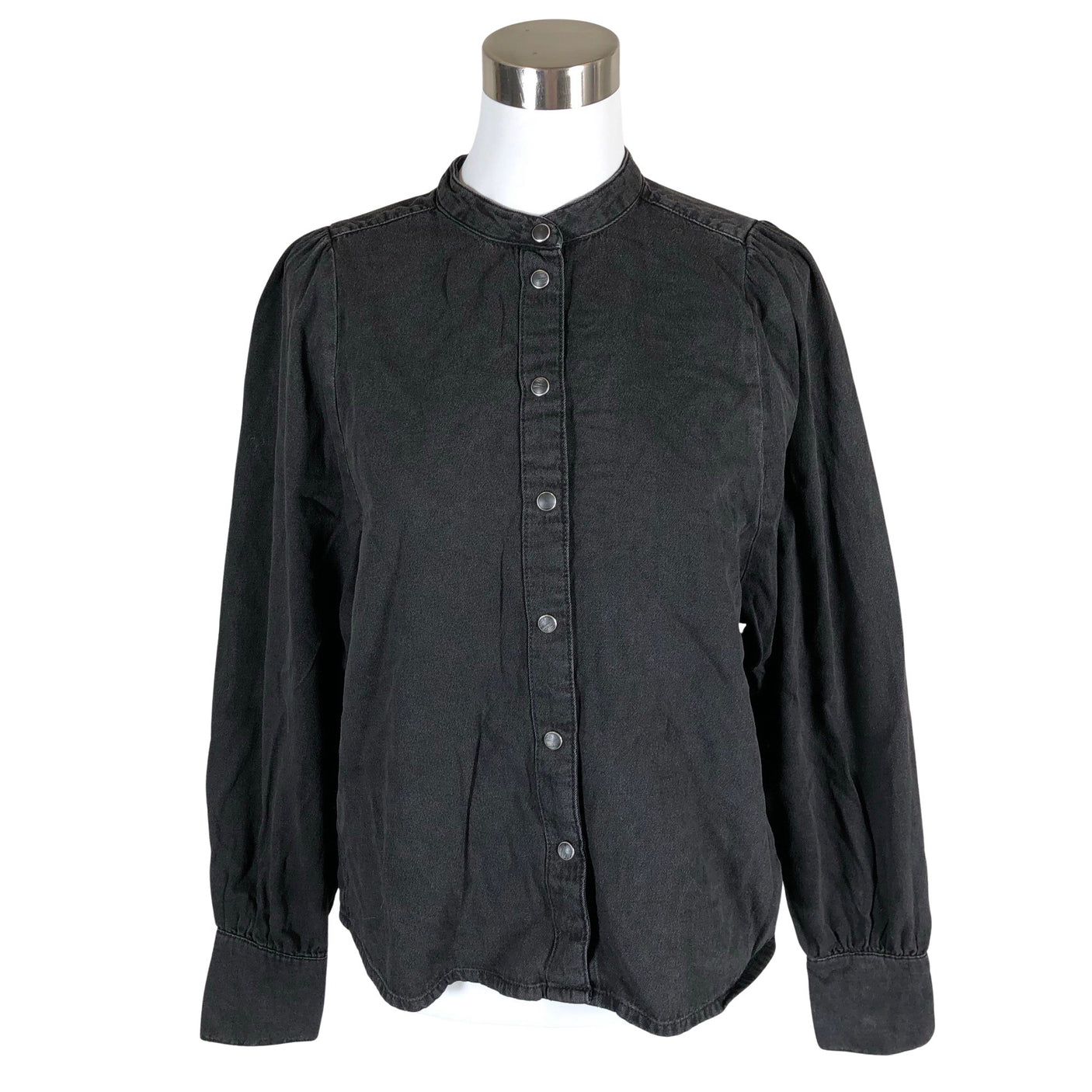 Unisex Lindex - Teksasärk, suurus 36 - Hall (1)