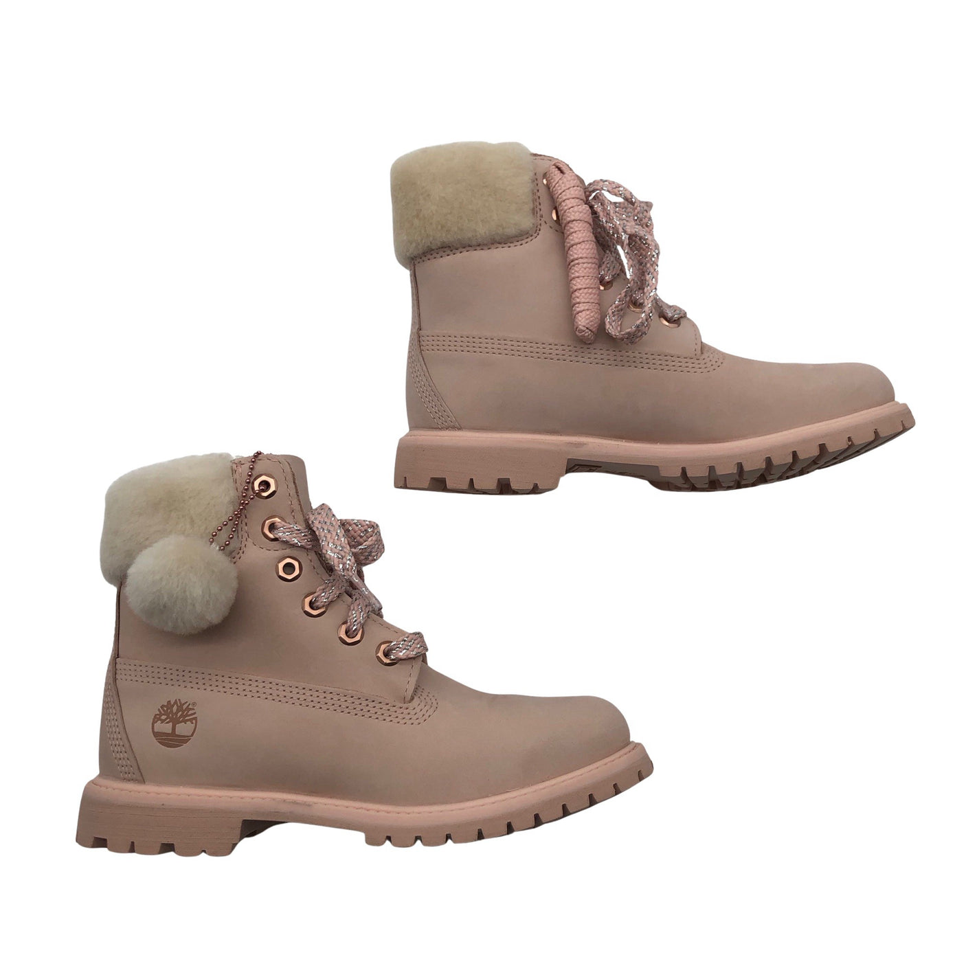 Unisex Timberland - Poolsaapad, suurus 38 - Heleroosa (1)