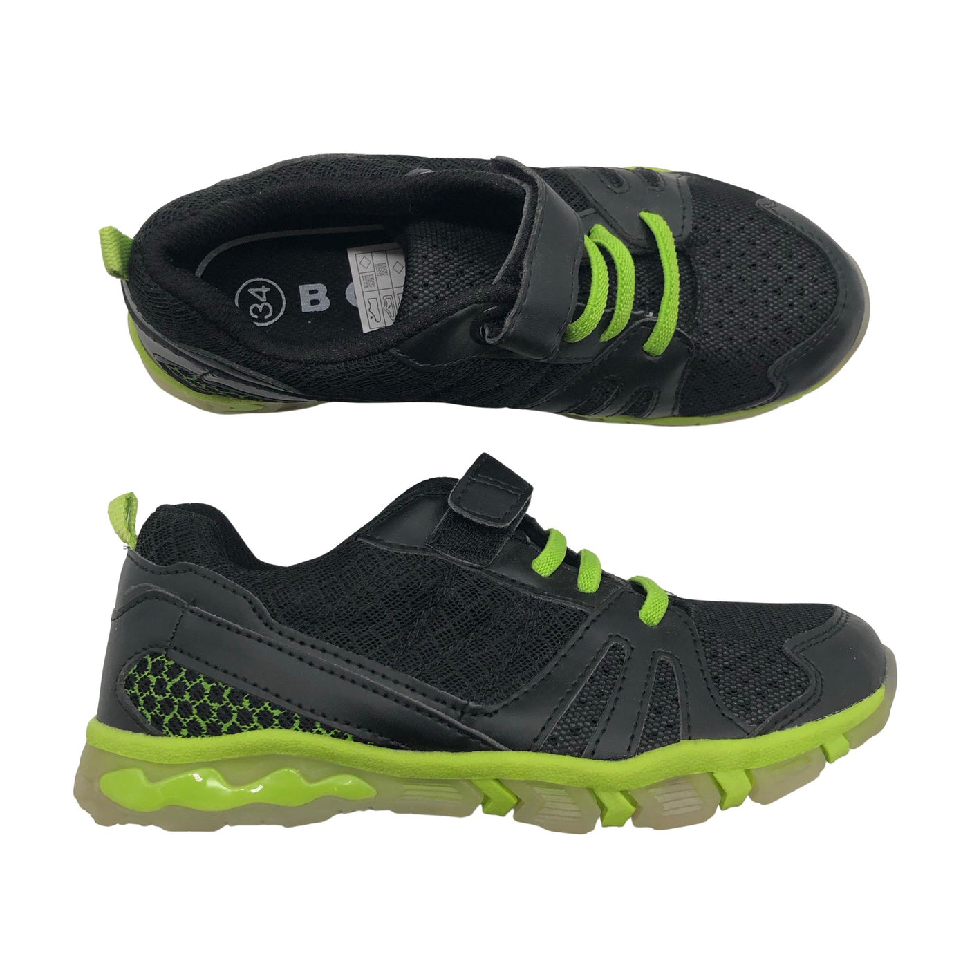 Unisex Bogi - Tennised, suurus 34 - Must (1)