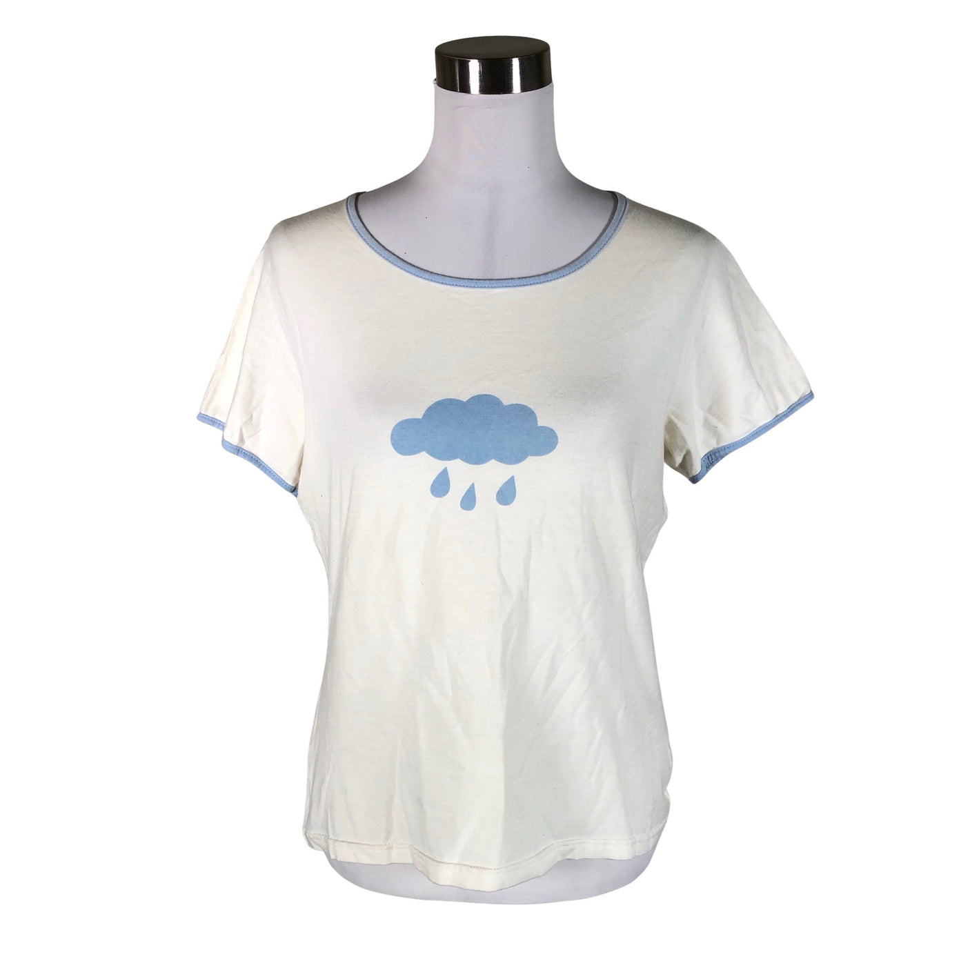 Unisex Nanso - T-särk, suurus 38 - Looduslik valge (1)
