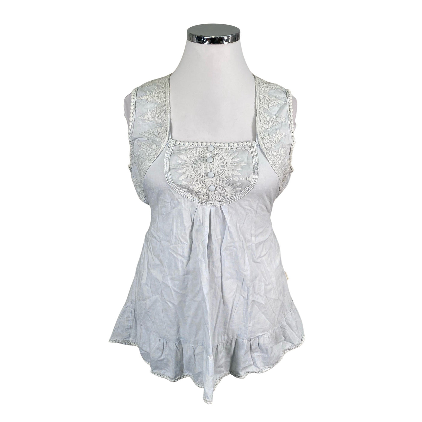 Unisex Claire.dk - Topp, suurus 46 - Helesinine (1)