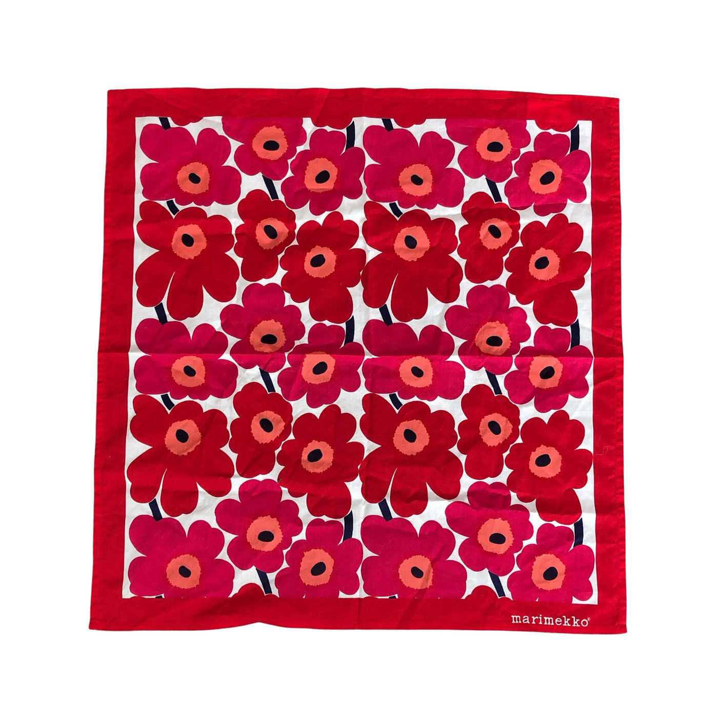 Unisex Marimekko - Õhuke sall, suurus Mini - Punane (2)