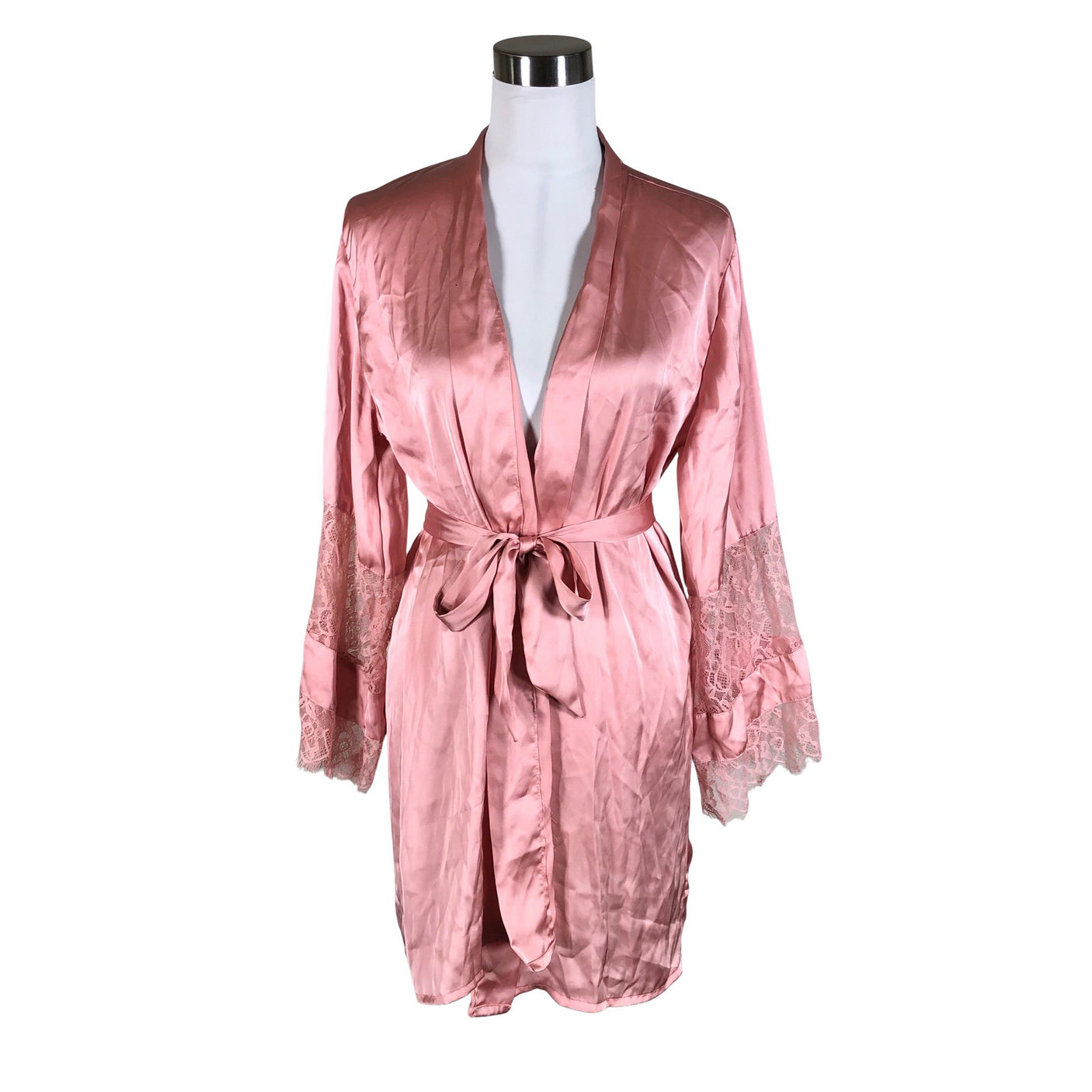 Unisex Hunkemöller - Hommikumantel, suurus 38 - Heleroosa (1)