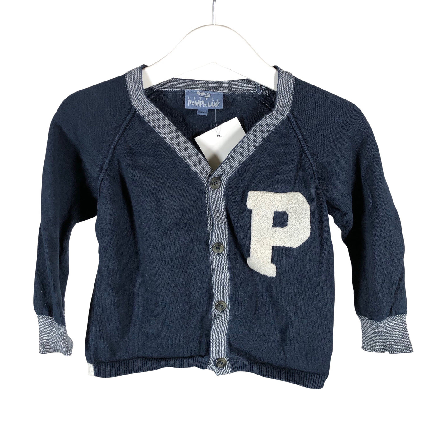 Unisex POMPdeLUX - Kardigan, suurus 80 - 86 - Sinine (1)