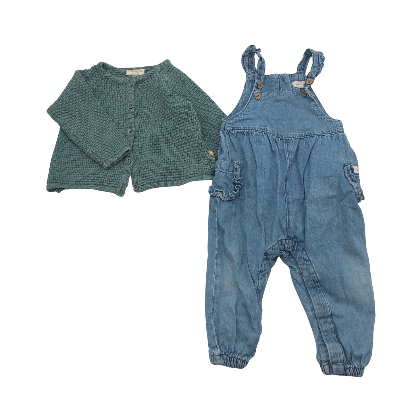 Unisex Newbie - Pükskostüüm, suurus 74 - 80 - Sinine (1)