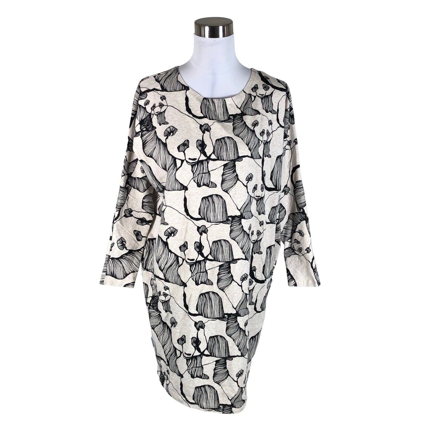 Unisex Metsola - Trikotaažist kleit, suurus 38 - Beige (1)