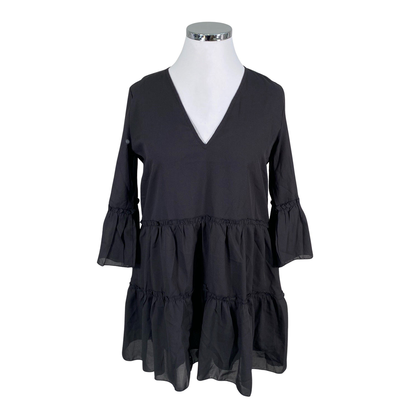 Unisex Na-KD - Õhuke kleit, suurus 42 - Must (1)