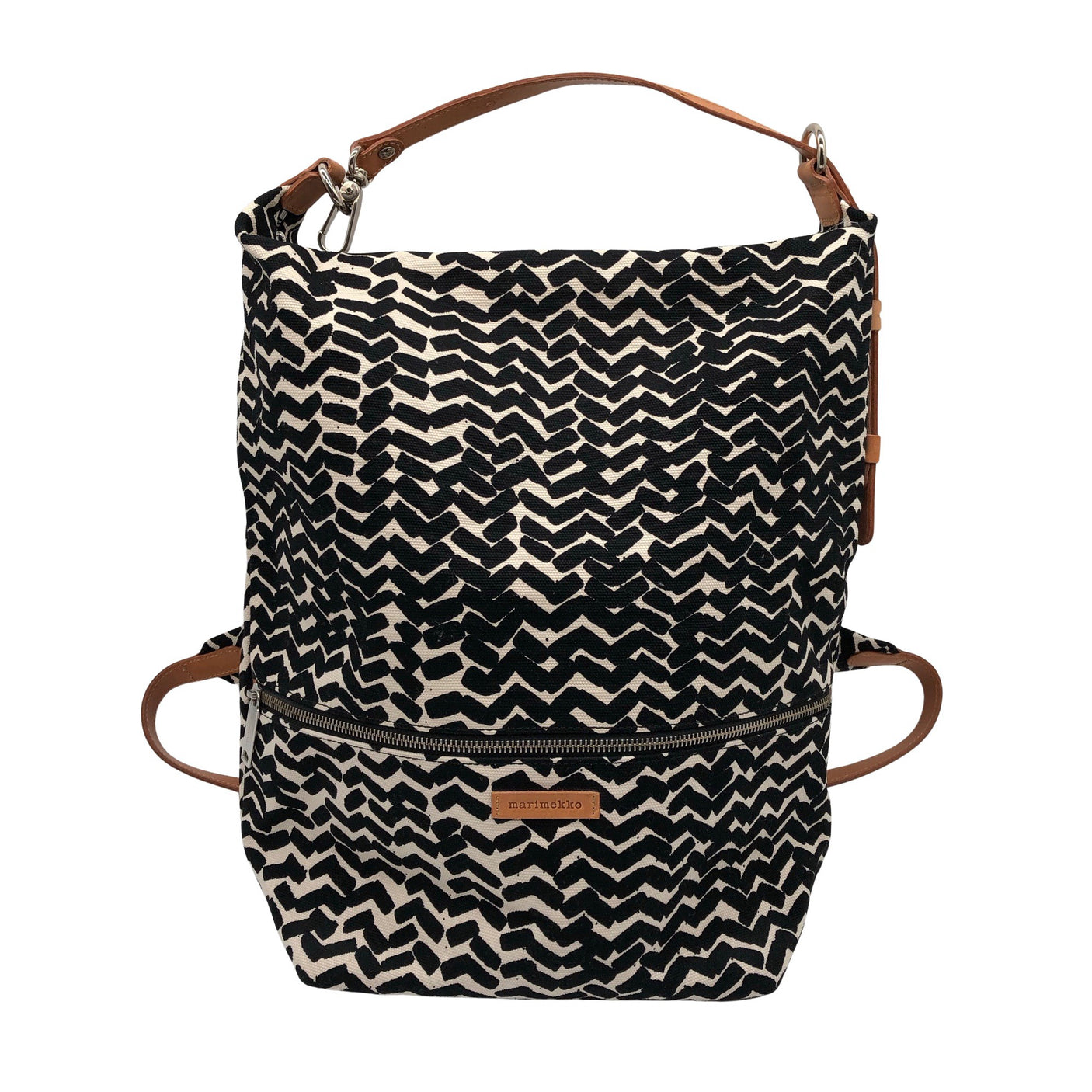 Unisex Marimekko - Seljakott, suurus Maxi - Must (1)