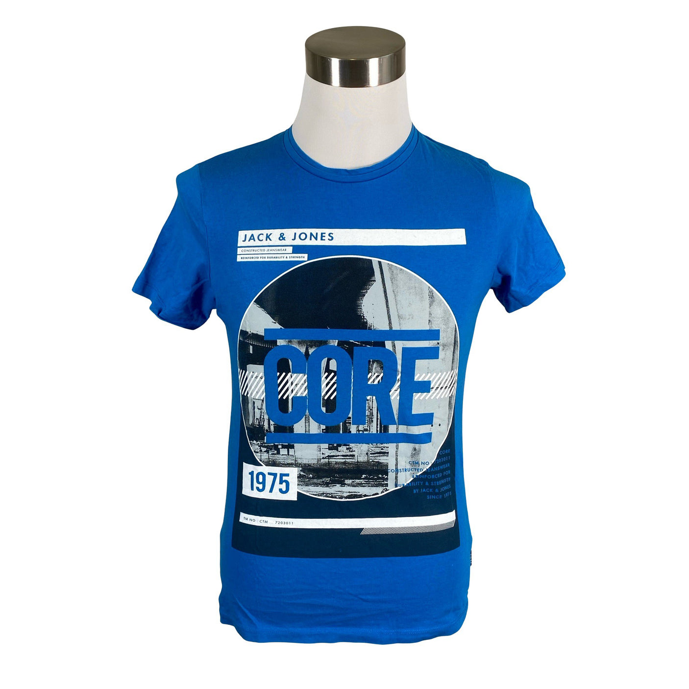 Unisex Jack & Jones - T-särk, suurus M - Sinine (1)