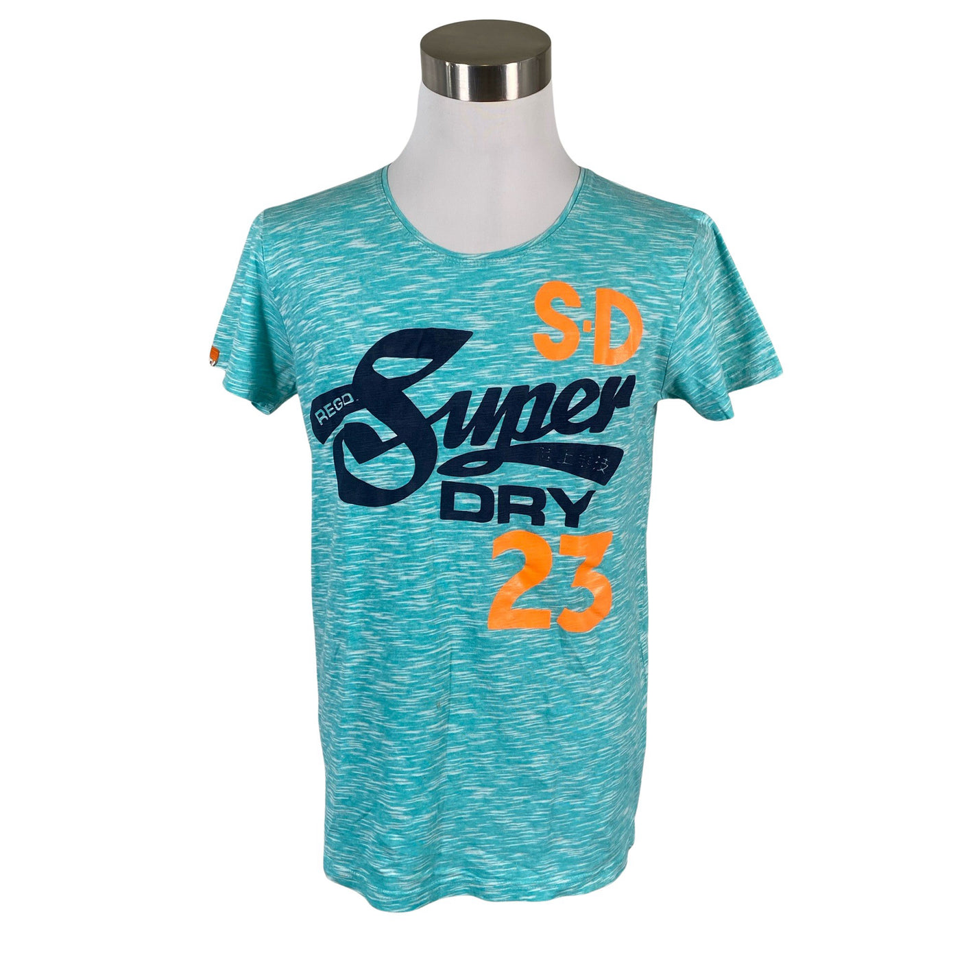 Unisex Superdry - T-särk, suurus L - Türkiis (1)