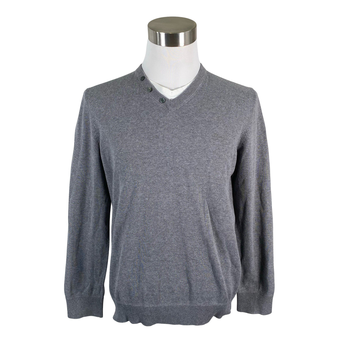 Unisex s.Oliver - Kampsun, suurus L - Hall (1)