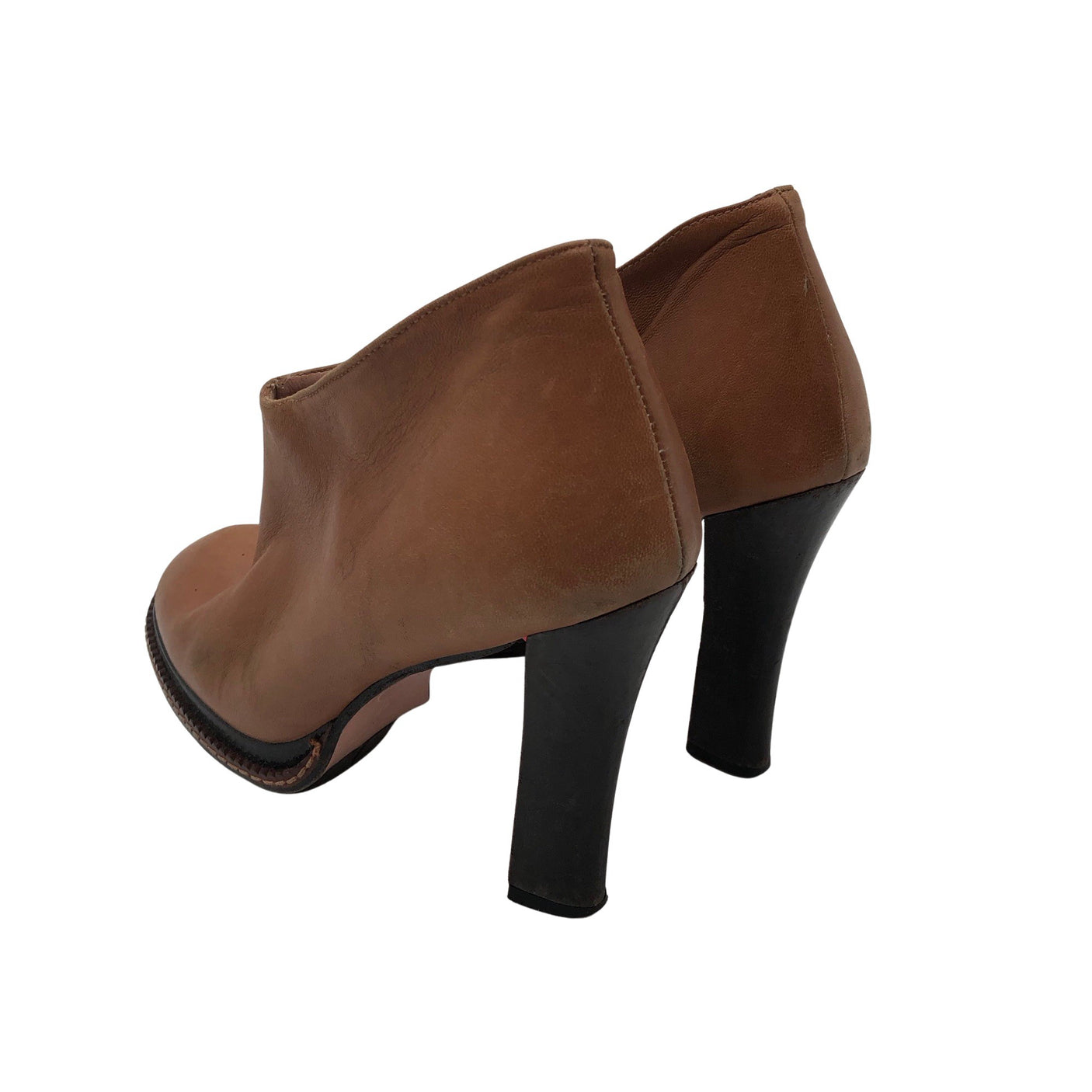 Unisex Minna Parikka - Poolsaapad, suurus 39 - Pruun (2)