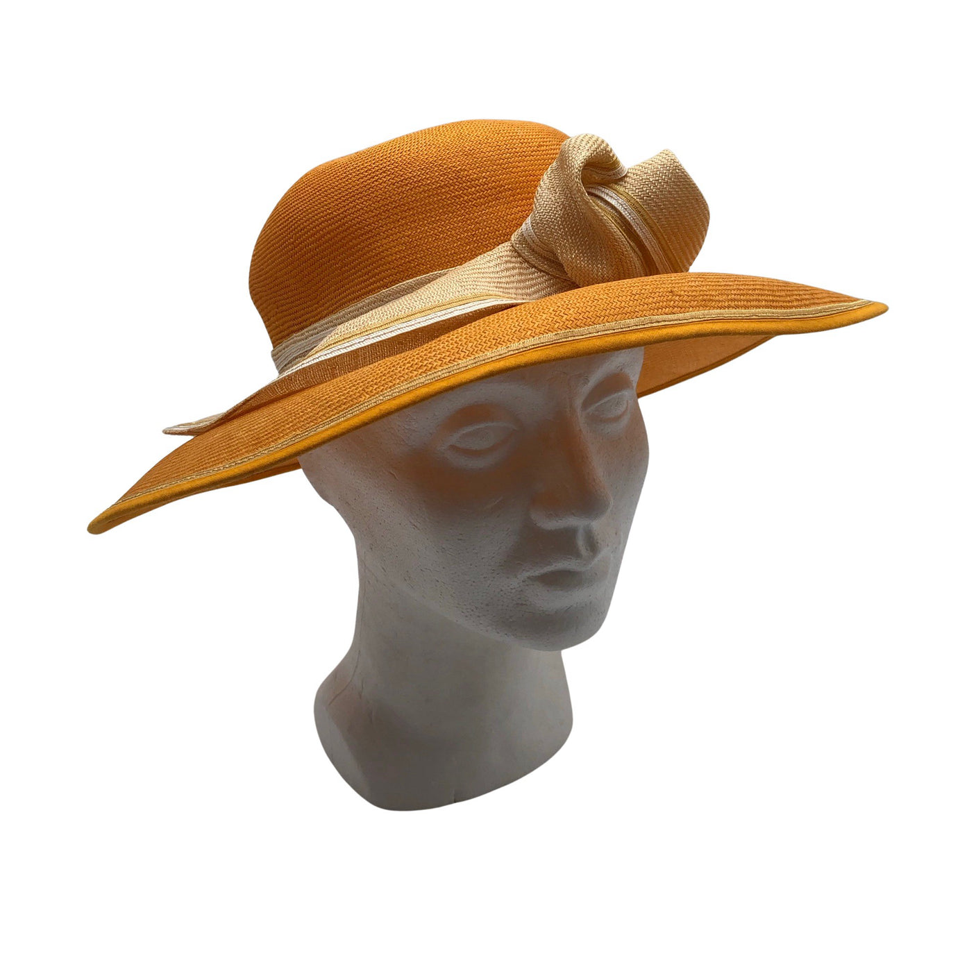 Unisex Handmade - Müts, suurus 56 - 58 cm - Kollane (1)