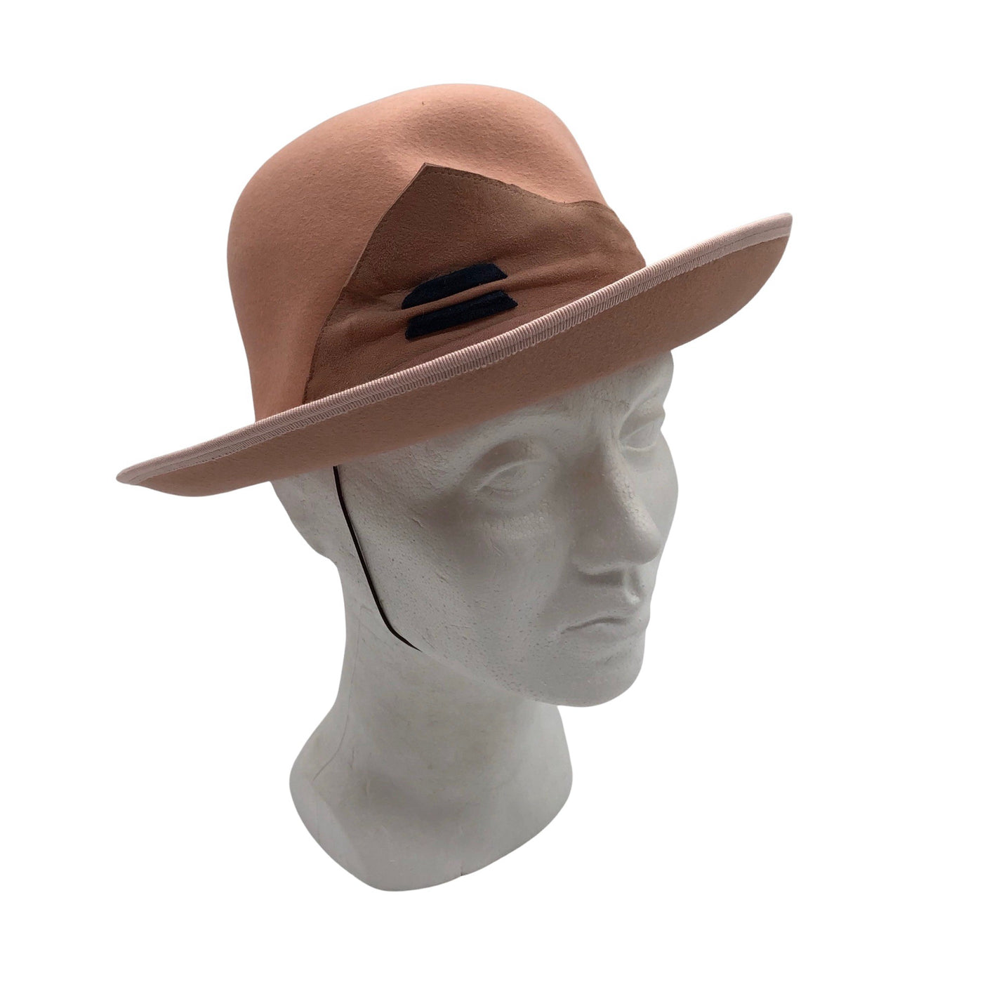Unisex Handmade - Müts, suurus 56 - 58 cm - Heleroosa (1)