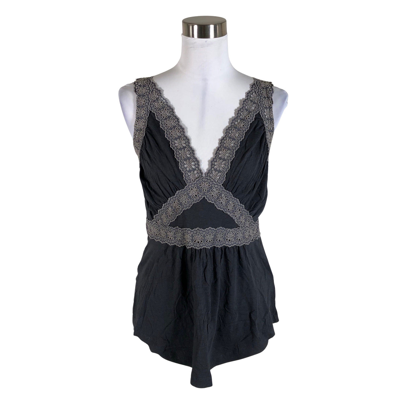 Unisex Munthe plus Simonsen - Trikotaažist topp, suurus 38 - Hall (1)