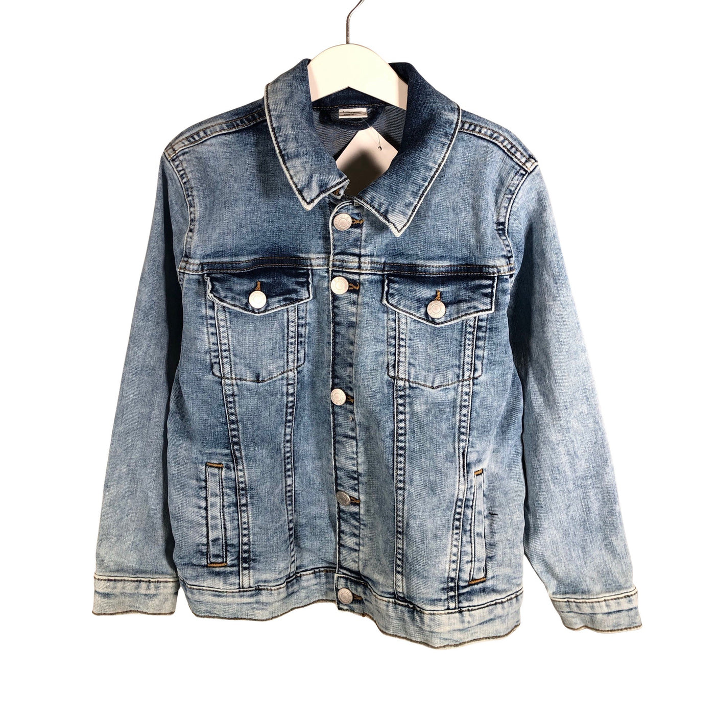Unisex Lindex - Teksatagi, suurus 122 - 128 - Sinine (1)