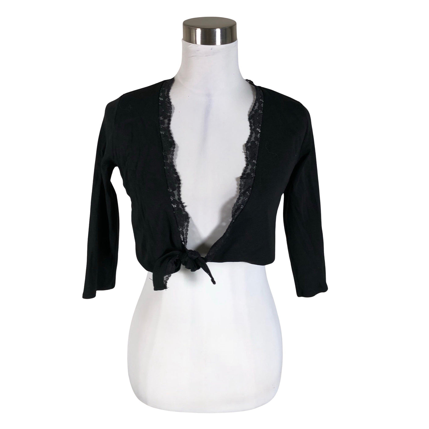 Unisex s.Oliver - Trikotaažist boolero, suurus 38 - Must (1)