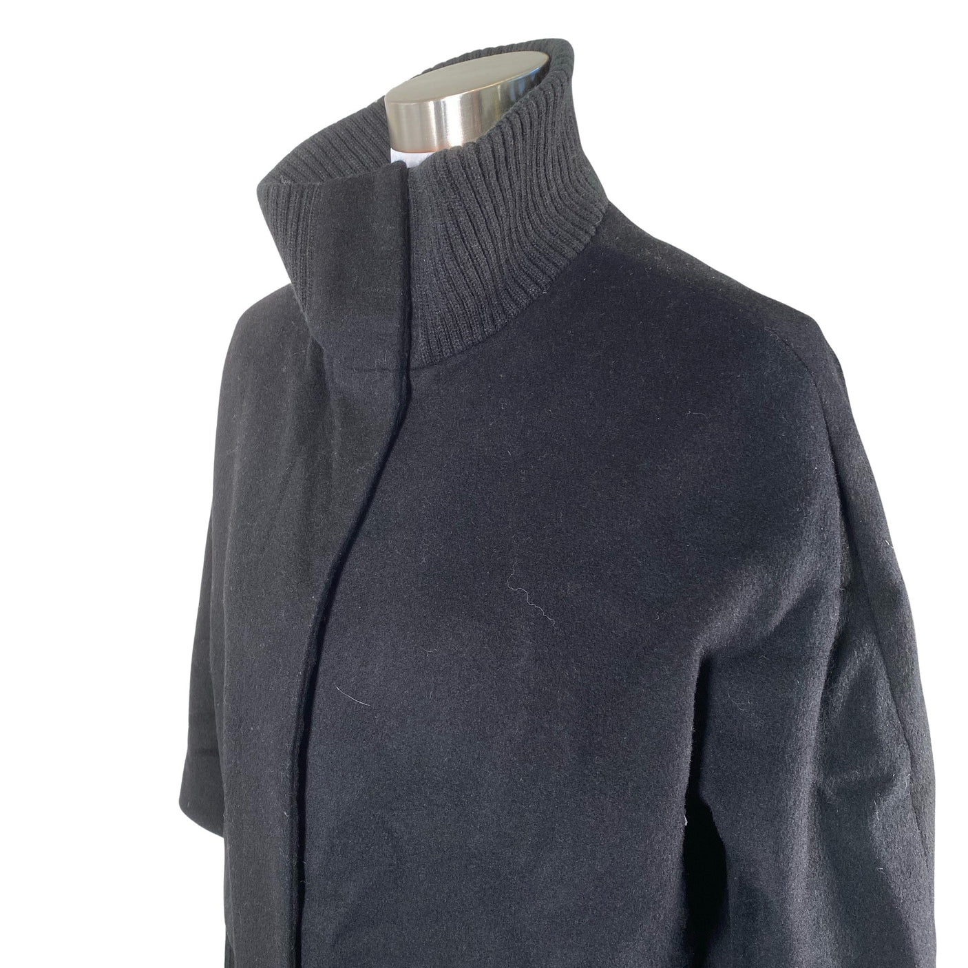 Unisex Comma - Villane mantel, suurus 36 - Must (2)