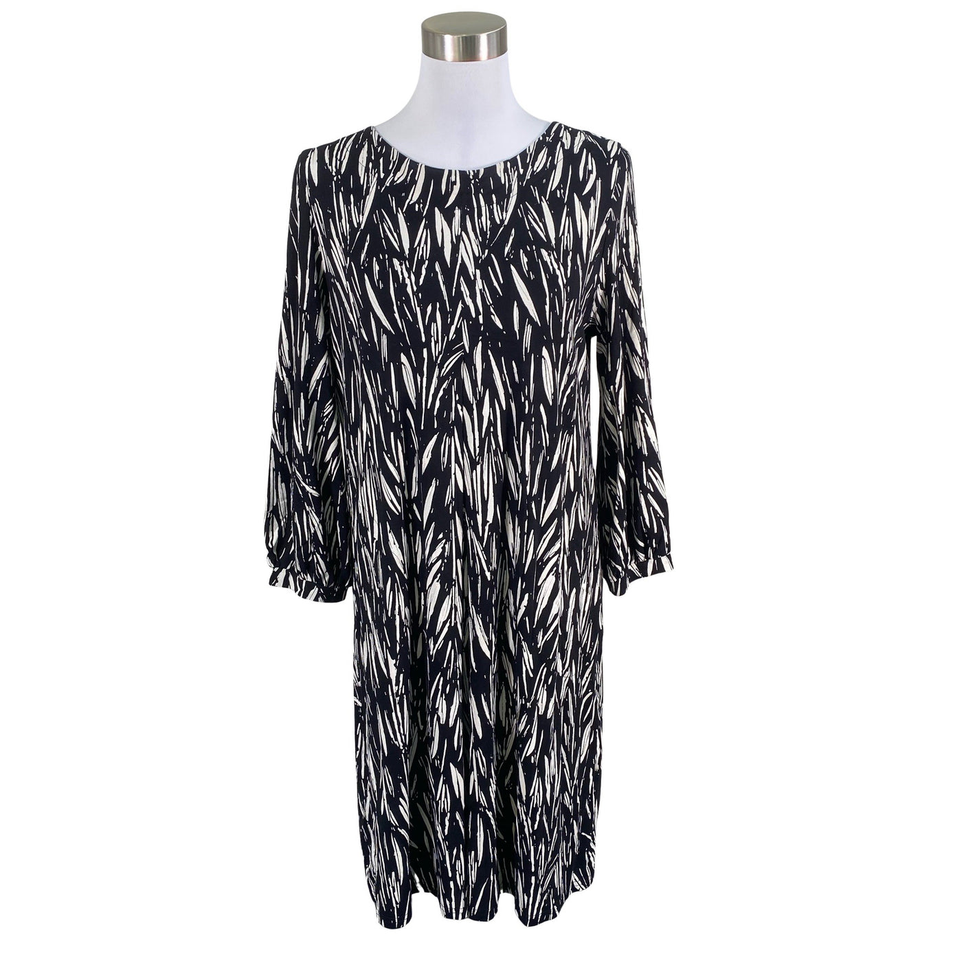 Unisex Nanso - Trikotaažist kleit, suurus 40 - Must (1)