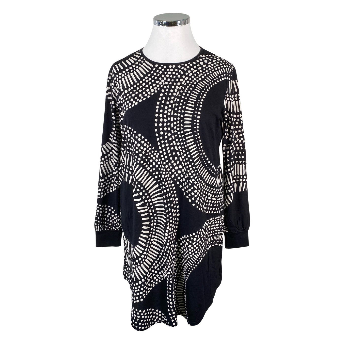 Unisex Nanso - Trikotaažist kleit, suurus 44 - Must (1)