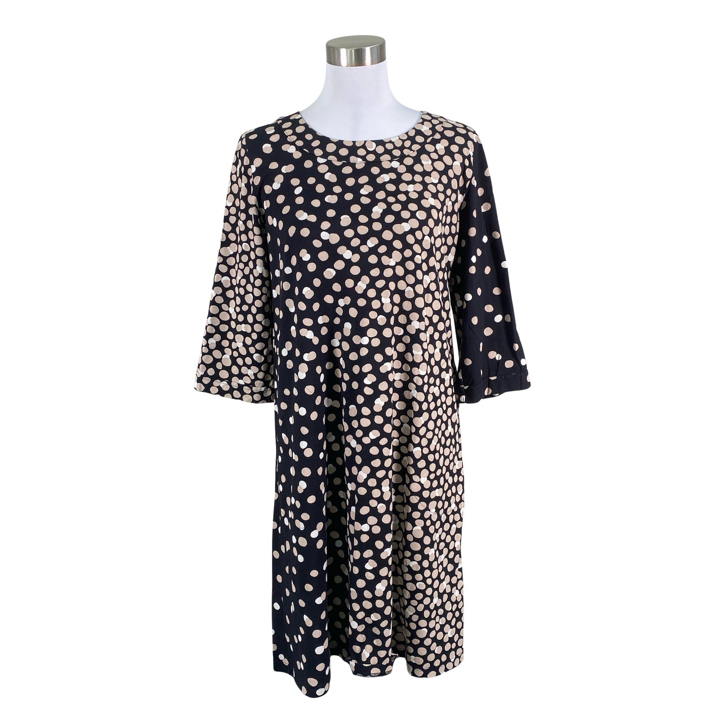 Unisex Nanso - Trikotaažist kleit, suurus 40 - Must (1)