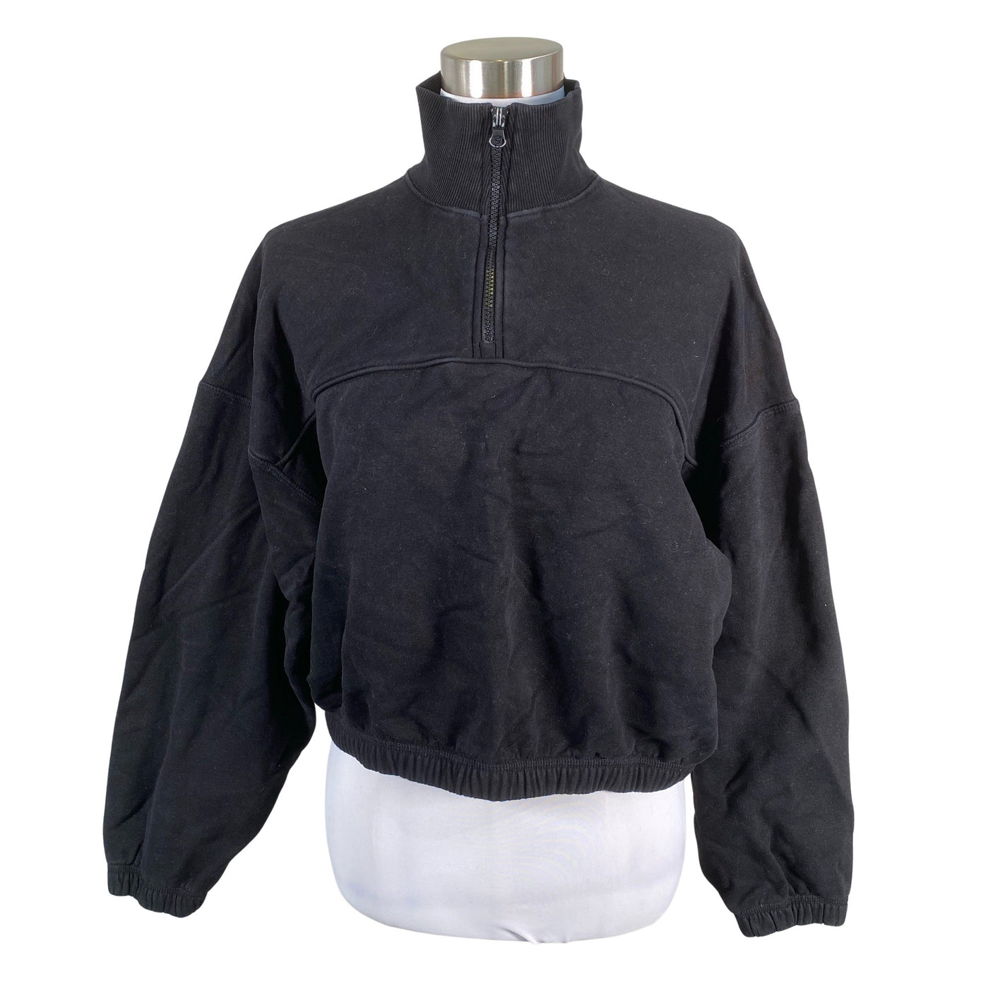 Unisex Weekday - Dressikangast pluus, suurus 38 - Must (1)