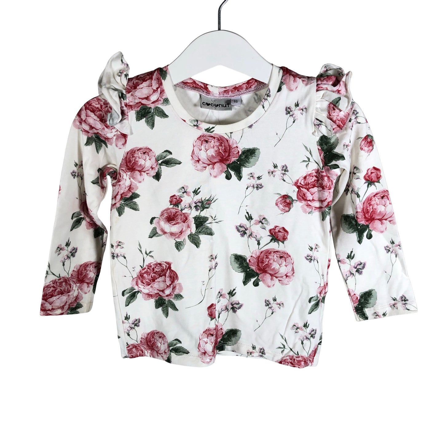 Unisex Coconut - Trikotaažist pluus, suurus 80 - 86 - Looduslik valge (1)
