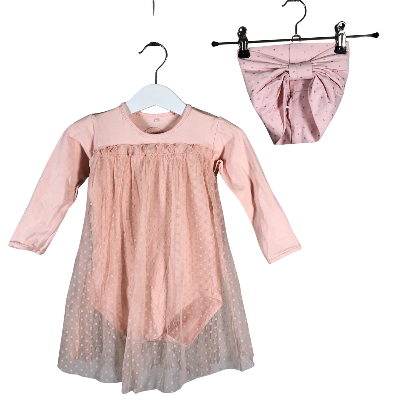 Unisex Metsola - Bodi, suurus 86 - 92 - Heleroosa (1)