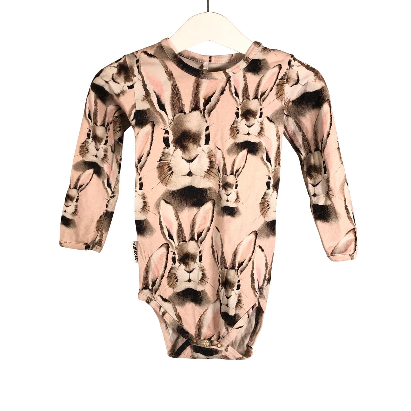 Unisex Metsola - Bodi, suurus 80 - 86 - Heleroosa (1)