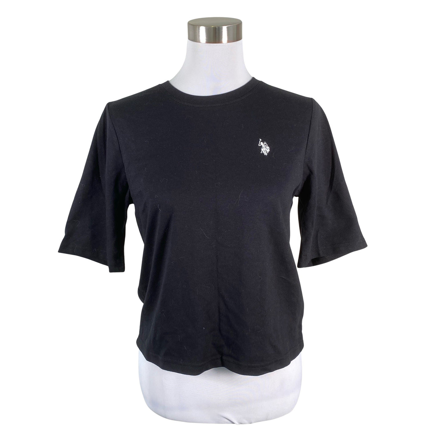 Unisex U.S. Polo Assn. - T-särk, suurus 38 - Must (1)