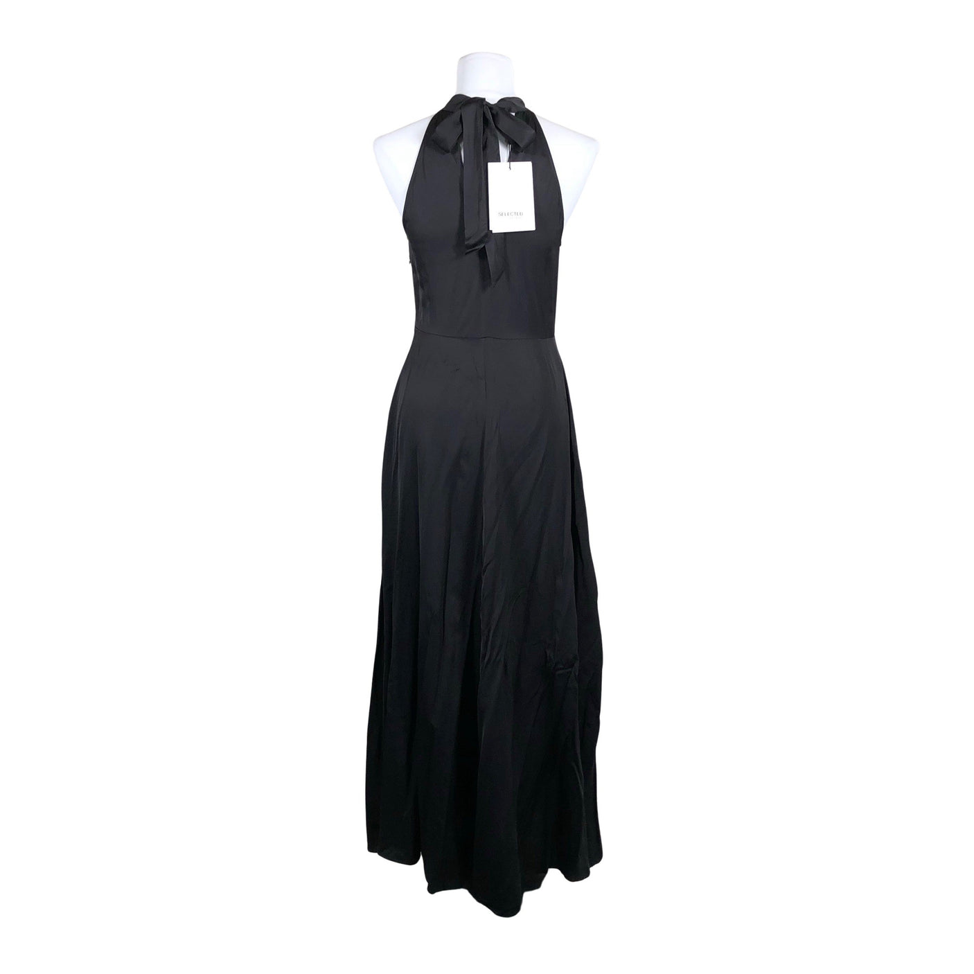 Unisex Selected - Õhuke kleit, suurus 36 - Must (2)