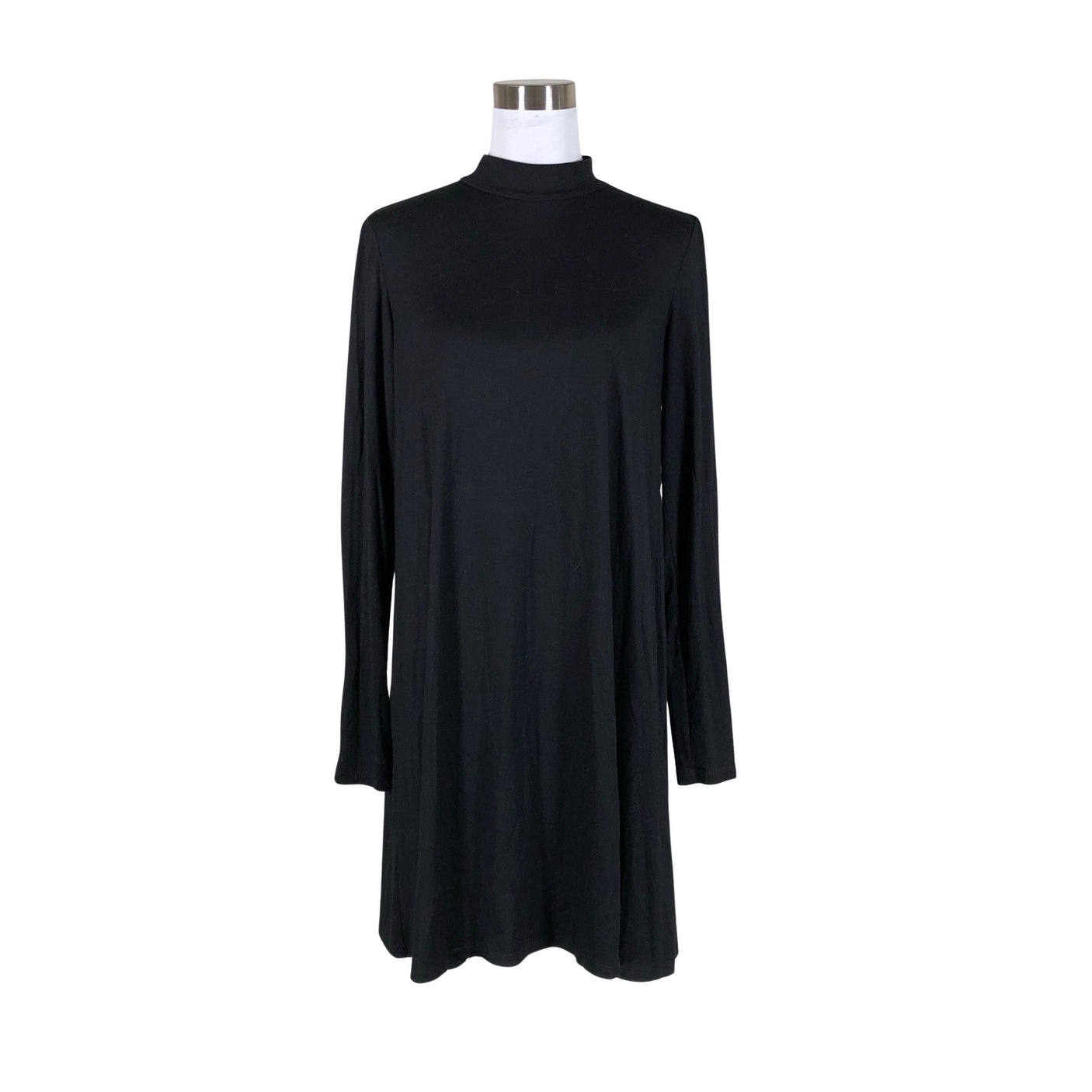 Unisex Lindex - Trikotaažist kleit, suurus 40 - Must (1)