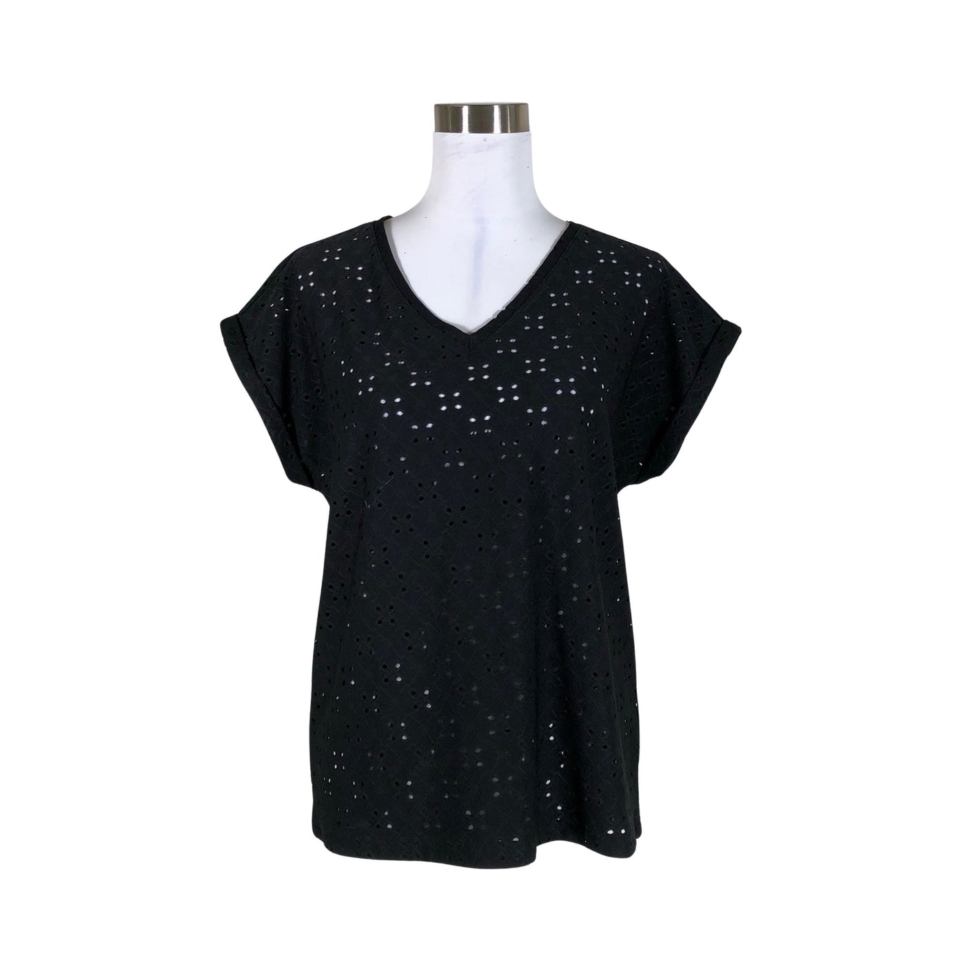 Unisex Soyaconcept - T-särk, suurus 38 - Must (1)