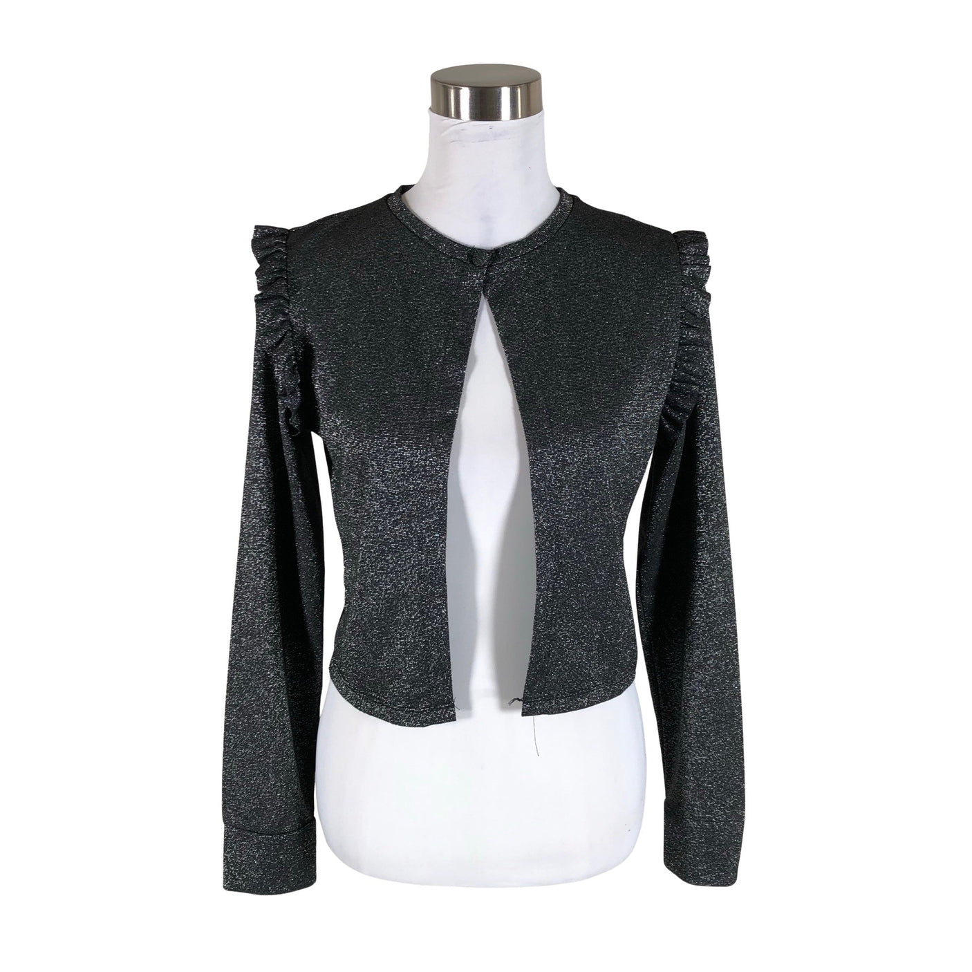 Unisex Fransa - Kardigan, suurus 36 - Must (1)