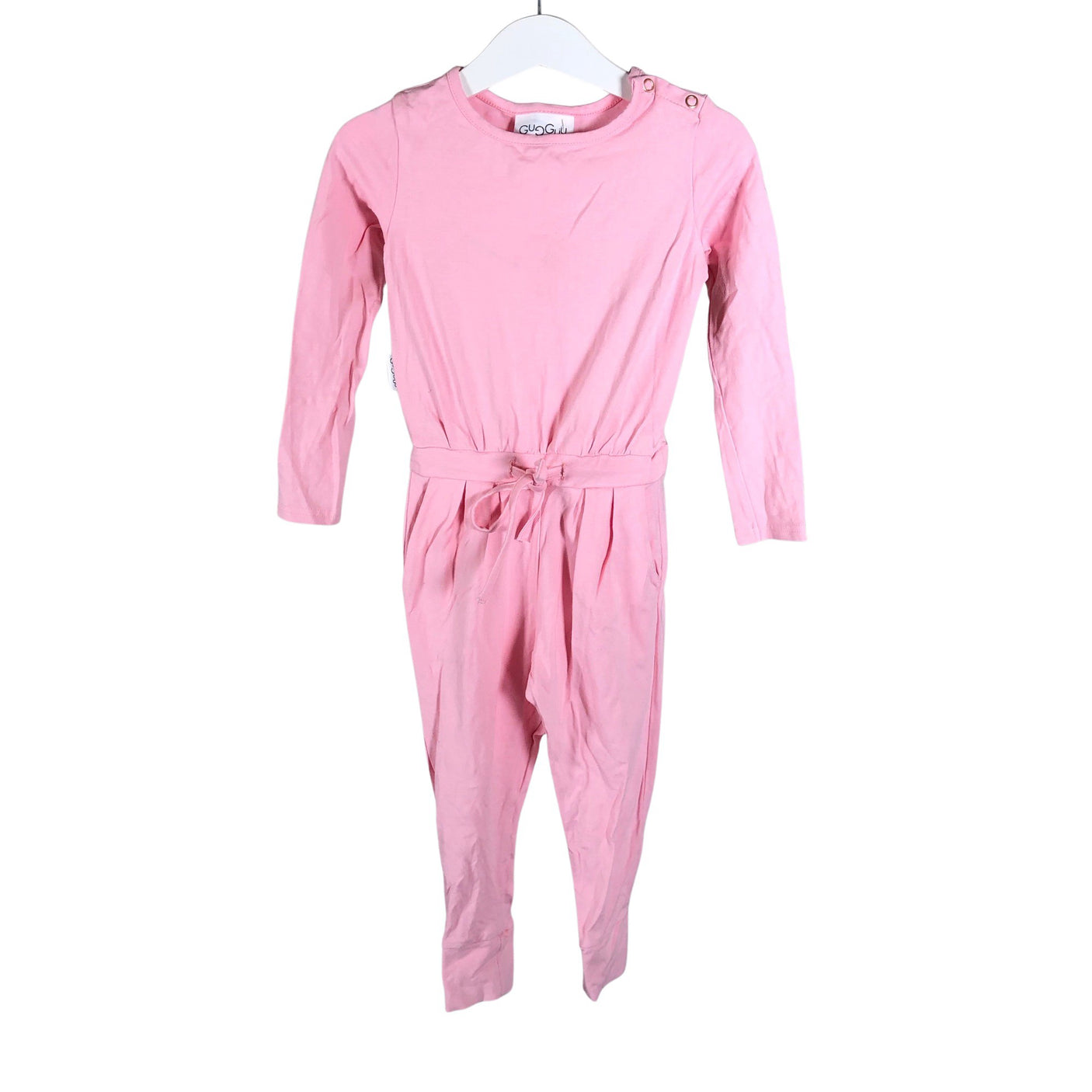 Unisex Gugguu - Pükskostüüm, suurus 80 - 86 - Heleroosa (1)