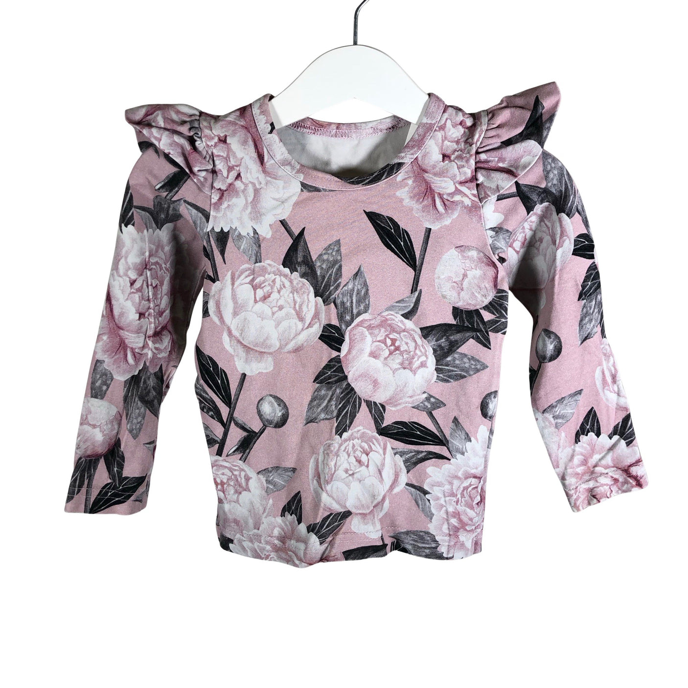Unisex Poppaduu - Trikotaažist pluus, suurus 86 - 92 - Heleroosa (1)