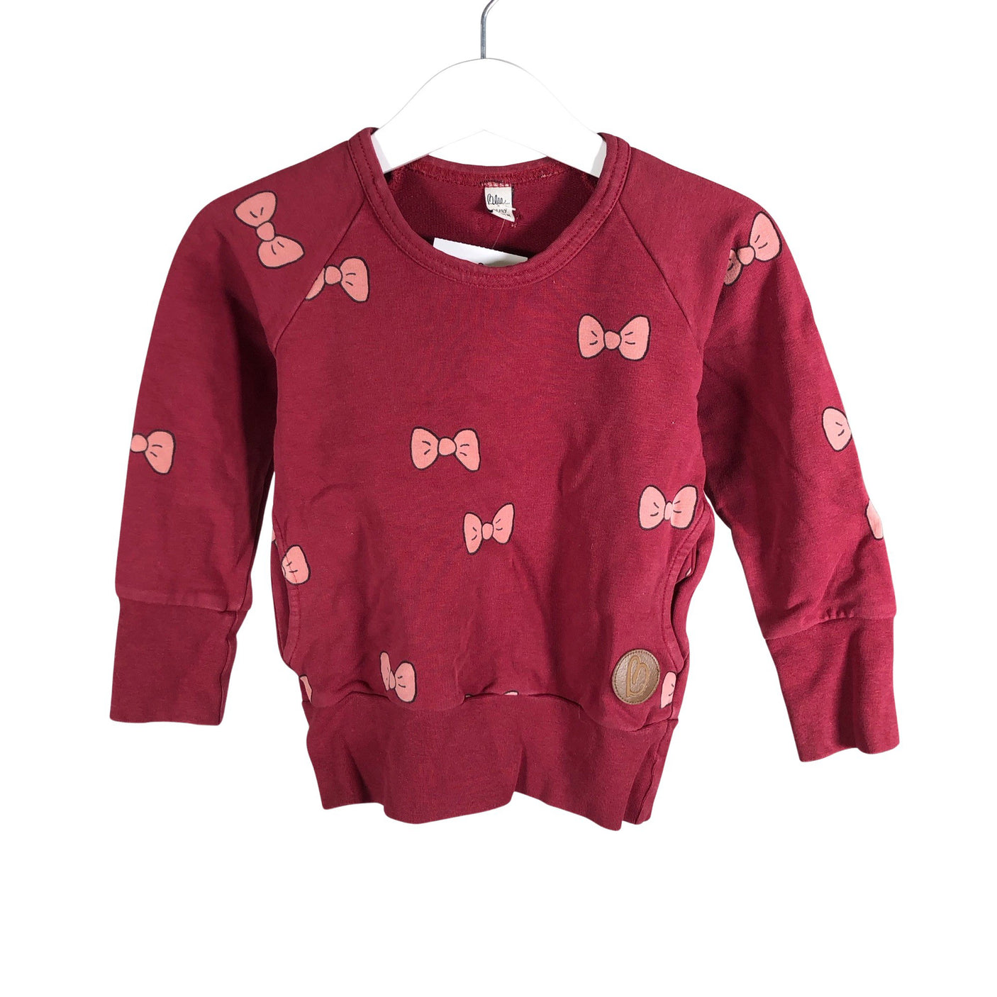 Unisex Blaa - Dressikangast pluus, suurus 86 - 92 - Punane (1)
